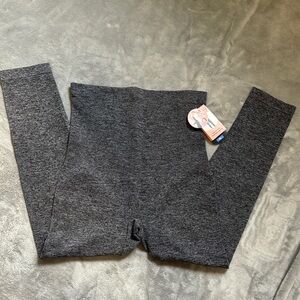 Shapermint Heather Gray High Waisted Shaping Leggings Full-Length